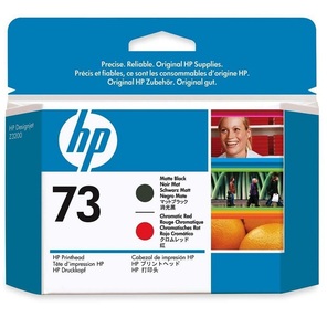 Печатающая головка HP 73 Matte Black  /  Chromatic Red Printhead
