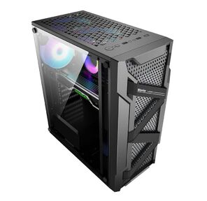 Корпус ALSEYE Warrior-B Mini-ITX / Micro ATX / ATX,  USB2.0*2+HD Audio+USB3.0*1,  ";H.D.D. (3.5";)*2pcs+S.S.D (2.5";)*2pcs,  354*185*413mm";