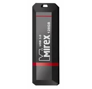 Флеш накопитель 128GB Mirex Knight,  USB 3.0,  Черный