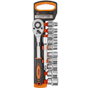 Набор торцевых головок Av Steel AV-011012 в комплекте 12 предметов