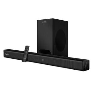 Саундбар SVEN SB-2400DD черный  (Dolby Digital Plus,  2х80 + 240 Вт,  Bluetooth,  ПДУ,  USB)