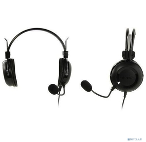 A4 HU-35 черный 2м накладные USB оголовье