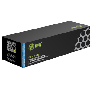 Cactus CS-PH6022C Тонер Картридж 106R02760 голубой для Xerox Phaser 6020 / 6022 / WC6025 / 6027  (1000стр.)