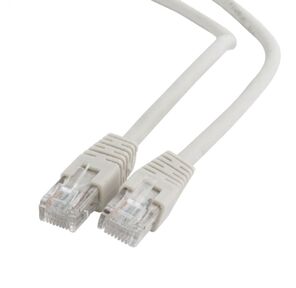 Кабель Cablexpert Патч-корд UTP Cablexpert PP6U-1M,  кат.6,  1м,  литой,  многожильный  (серый)  (088121)