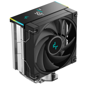 Кулер для процессора DEEPCOOL AK400 DIGITAL SE LGA1700 / 1200 / 115X / AM5 / AM4  (18шт / кор,  TDP 220W,  PWM,  Fan 120mm,  4 тепл. трубки,  ARGB,  черный) RET  (R-AK400-BKADMN-GJD)