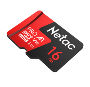 Карта памяти Netac MicroSD card P500 Extreme Pro 16GB,  retail version w / SD adapter
