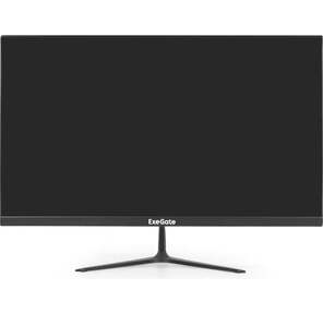 Монитор 23.8" ExeGate SmartView EZ2400TA  (IPS,  1920x1080@75Гц,  16:9,  250cd / m2,  1000:1,  178° / 178°,  5ms,  D-Sub,  HDMI1.4,  DisplayPort,  Audio-out,  FreeSync,  Flicker-free,  Low Blue Light,  кабель HDMI 1.5м,  VESA,  регулировка наклона,  черный)