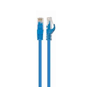 Патч-корд UTP Cablexpert кат.6,  0.5м,  литой,  многожильный  (синий)