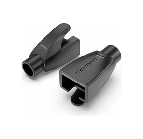 Колпачки изолирующие Vention для разъемов RJ-45  (50шт.) - Черный