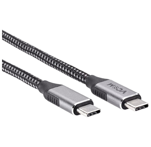 Кабель USB3.2 Gen2X2,  CM->CM,  20Gbs,  100WT,  4KX60Hz,  All shell,  1.8m  VCOM <CU420M-1.8M>