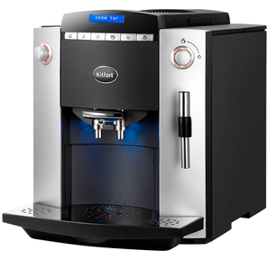 Кофемашина Kitfort КТ-7320 1400Вт серебристый / черный