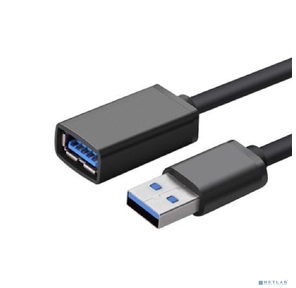 Bion Кабель удлинительный USB 3.0 AM / AF,  3 м,  чёрный [BXP-CCP-USB3-AMAF-030M]