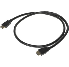 Кабель аудио-видео Buro HDMI  (m) / HDMI  (m) 1м. Позолоченные контакты черный  (BHP HDMI 2.0-1)