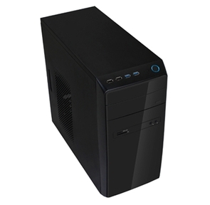 MidiTower Powerman ES726 Black PM-450ATX  U2*2+U3*2+A (HD) mATX