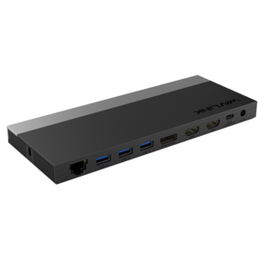 WAVLINK Docking Station USB-C GEN2 4K Universal  / 100W PowerDelivery Include 20V / 6.5A Power Adapter /  4xUSB3.0 / 1xUSB C / 1xDP 4K 60HZ / 2xHDMI 4K 60HZ / 1xGigabit LAN / 1xAudio In / Out / 1xSD / Micro SD CardReader