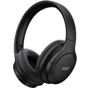 Наушники с микрофоном Acer OHR304 черный мониторные BT оголовье  (ZL.HDSEE.00B)