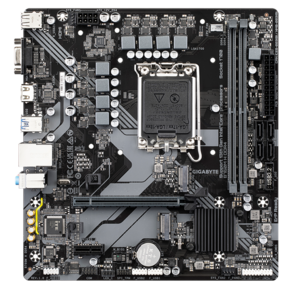 Материнская плата Gigabyte B760M H DDR4 Soc-1700 Intel B760 2xDDR4 mATX AC`97 8ch (7.1) GbLAN RAID+VGA+HDMI