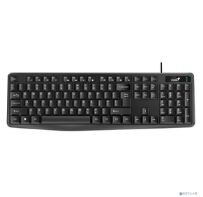 Клавиатура Genius Smart KB-117,  {Черный,  проводная,  USB,  104 клавиши,  защита от проливаний,  регулировка наклона} [31310016402]
