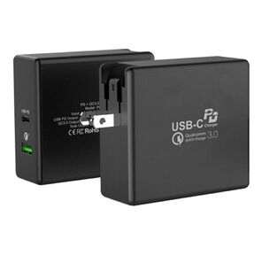 Сетевое зарядное устройство СЗУ  (ACD-P602W-V1B) 60Вт,  Сетевое ЗУ 2xUSB 1PD+1QC,  3.6~20В / 3А RTL {40}