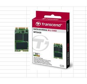 Твердотельный диск 120GB Transcend MTS420,  3D NAND,  M.2,  SATA III [R / W - 560 / 500 MB / s]
