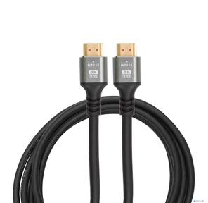 Bion Кабель HDMI v2.1,  19M / 19M,  3D,  8K UHD,  экран,  3 м,  черный [BXP-HDMIV21-3M]
