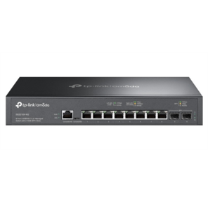 TP-Link SG3210X-M2,  Управляемый коммутатор Omada уровня 2+ с 8 портами 2, 5 Гбит / с и 2 портами SFP+,  1U,  монтируется в 13-дюймовую стойку