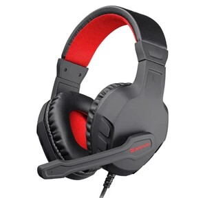 Гарнитура GAMING CUJO BLACK / RED 64505 DEFENDER