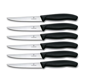 Набор ножей кухон. Victorinox Swiss Classic Steak  (6.7233.6) компл.:6шт черный