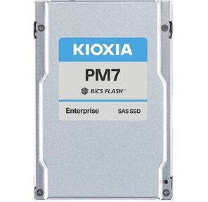 Серверный твердотельный накопитель /  KIOXIA SSD PM7-R,  1920GB,  2.5" 15mm,  SAS 24G,  TLC,  R / W 4200 / 3400 MB / s,  IOPs 720K / 155K,  TBW 3504,  DWPD 1  (12 мес.)