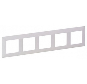 Valena LIFE. Рамка "Белая". 5-постовая универсальная