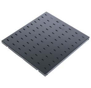 Полка стационарная ЦМО СВ-58-9005 нагр.:45кг. 19" 582мм черный  (упак.:1шт)