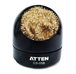 Аксессуары для пайки Atten Очиститель паяльных жал CS-05B ,  металлическая стружка для очистки паяльных жал