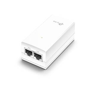 TP-Link TL-POE2412G Инжектор Passive PoE 24 В,  1 гигабитный порт PoE,  1 гигабитный порт без PoE,  бюджет PoE 12 Вт,  пластиковый корпус