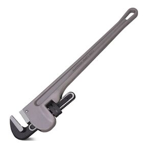 Трубный ключ Стиллсона облегченный Deli DL105024  550мм,  максимальное открытие 73мм,  Cr-Mo + алюминиевый сплав