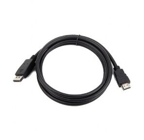 Cablexpert CC-DP-HDMI-7.5M Кабель DisplayPort->HDMI,  7.5м,  20M / 19M,  черный,  экран,  пакет