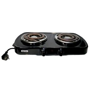 Плитка электрическая МЕЧТА 212Т черная. Кол-во конфорок: 2 шт. Потребляемая мощность: 2, 0 кВт. Тип конфорки - ТЭН. Мощность конфорки: 1, 0 кВт. Диаметр конфорок 145мм. 5 ступеней регулирования мощности конфорок. Цвет черный.)