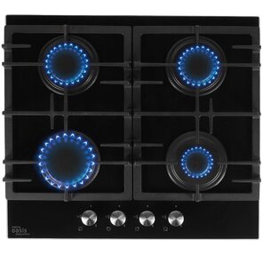 Газовая варочная поверхность Oasis P-GEB черный