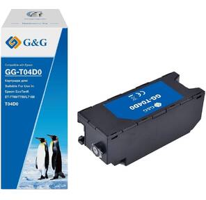 Бункер G&G GG-T04D0  (T04D0) для Epson EcoTanK ET-7700 / 7750 / L7188