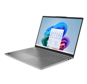 Ноутбук /  Lenovo IdeaPad Slim 5 16AKP10 16" (2880x1800 OLED) / AMD Ryzen AI 7  350 (2Ghz) / 16384Mb / 512PCISSDGb / noDVD / Int:AMD Radeon 860M / Cam / BT / WiFi / 80WHr / war 1y / 1.76kg / luna grey / noOS + 100W,  RU kbd