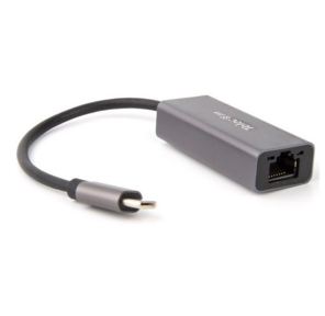 Кабель-переходник USB 3.1 Type-C -->RJ-45 1000Mbps Ethernet,  Aluminum Shell,  0.15м Telecom <TU320M>