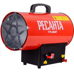 Тепловая пушка газовая Ресанта ТГП-20АКГ 15000Вт красный / черный
