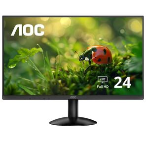 МОНИТОР 23.8" AOC 24B30H3 Black  (IPS,  1920x1080,  120Hz,  1 ms,  178° / 178°,  300 cd / m,  1500:1,  +HDMI 1.4  (AC ext))