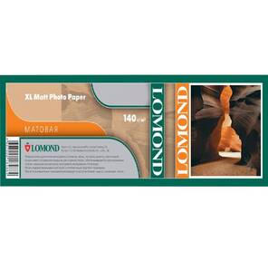 Бумага для плотера Lomond 1202082 140 г / м2,  914мм*30м*50 матовая