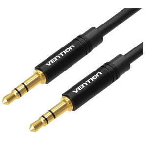Кабель Vention аудио Jack 3, 5 mm M / Jack 3, 5 mm M  - 1м Черный
