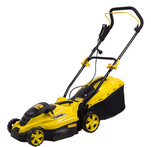 CHAMPION Газонокосилка эл. EM3616 { 1, 6 кВт пласт.+ткань травосб. 45л ширина 360мм 20-70мм,  11, 5кг }