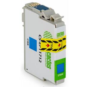 Cactus CS-EPT1712 Картридж струйный голубой для Epson XP-33 / 103 / 203 / 207 / 303 / 306 / 403 / 406  (10мл)