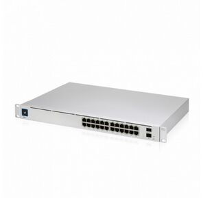 Коммутатор 24PORT 1000M 2SFP POE USW-PRO-24-POE UBIQUITI