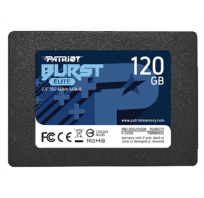 SSD жесткий диск SATA2.5" 120GB BURST PBE120GS25SSDR PATRIOT
