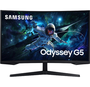 Монитор Samsung 32" S32CG550EI черный VA LED 16:9 HDMI M / M матовая 300cd 178гр / 178гр 2560x1440 165Hz DP 2K USB 5.2кг