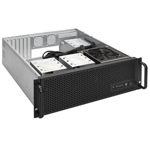 Exegate EX293920RUS Серверный корпус ExeGate Pro 3U450-09 <RM 19",  высота 3U,  глубина 450,  БП 900ADS,  USB>